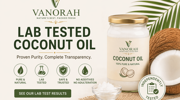 Lab Tested Coconut Oil – Proven Purity You Can Trust